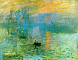 "Impression, soleil levant" - Claude Monet